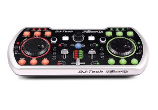 DJ Tech Poket DJ Ultra Portable USB DJ Software Controller with MIDI