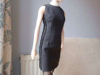   Diana Doll Franklin Mint Black Dress will fit Kate Middleton Doll