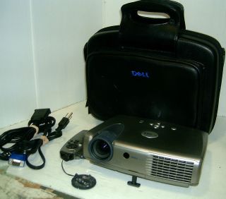  Dell 3200MP DLP Projector w Accessories