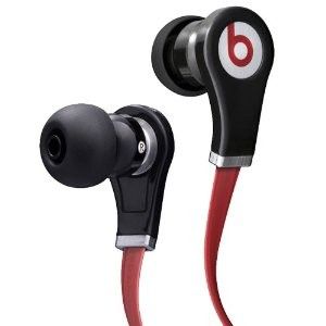 used red beats by dr dre tour headphones