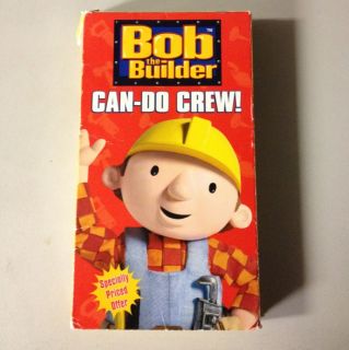 Bob The Builder VHS Can do Crew 30 Minutes 3 Episodes Used in