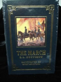  Press The March Signed by Both Doctorow Illus by Kunstler