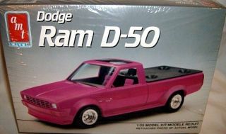 AMT 1 25 1980s Dodge RAM 50 Mini Sport Pickup Truck 2n1