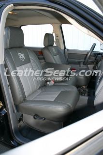 2006 08 Dodge RAM Quad Mega Cab Leather Seat Covers