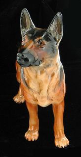 Shepherd Police Dog Beautiful Goebel Figurine 1970s Big 9