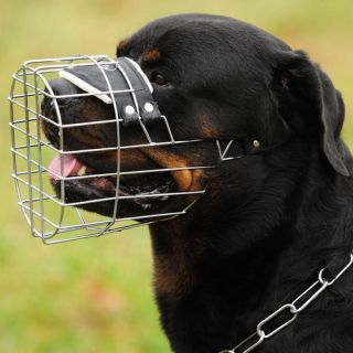 Dog Muzzle Wire for Dog Size 17 Rottweiler Male