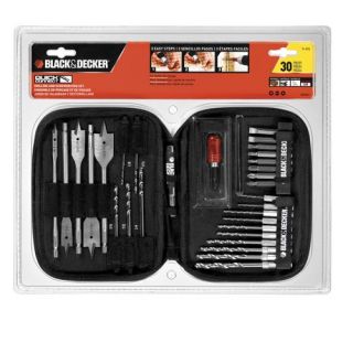  includes the most common screwdriving and drill bits ideal for