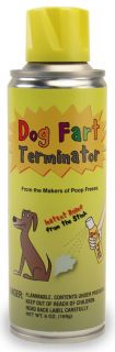  spray dog fart terminator terminates the smell of dog farts fast dog