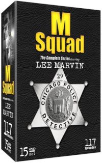 Squad Complete Series New 15 DVD 117 Shows Lee Marvin