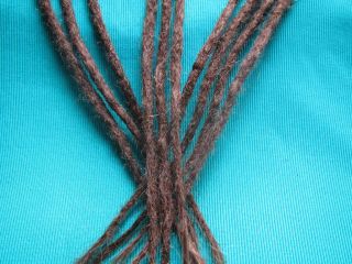 Single Human Hair Crochet Dreadlock Extension