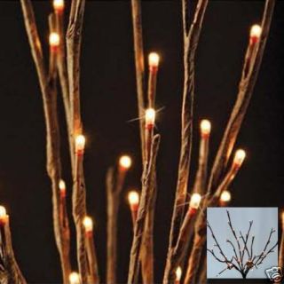Lighted Willow Bendable Tree Branch 90 Lights 34 Decor