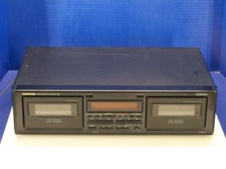 Onkyo TA RW111 Dual Cassette Deck Digital Player Recorder XLNT Cond