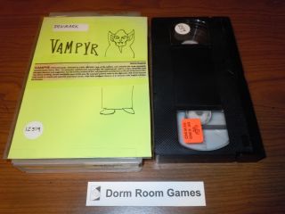 Vampyr VHS Denmark Carl Dreyer Vampire Horror Silent Film 1932 RARE