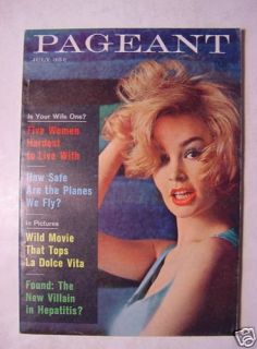 Pageant July 1963 8½ Sharon Farrell Dina Merrill