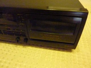 Pioneer Ct W205R Stereo Dual Cassette Tape Deck Recorder