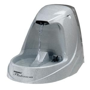 Drinkwell Platinum Pet Fountain   Cat or Dog Water Drinking Fountain