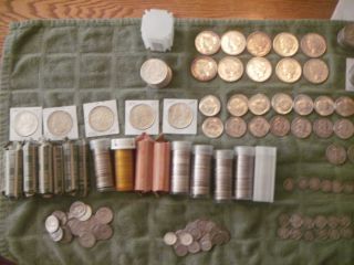 Pound 90 Silver Coin Lots 1 Morgan and 1 Peace Dollar in Every Lot