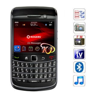  WIFi Qwerty 2 Dual Sim TV 9700 Cell Mobile Phone Unlocked AT&T Tmobile
