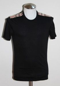  BURBERRY BRIT Mens T shirt Polo Black Sze XS,S,M,L,XL,2XL Short Sleeve