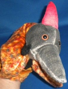 Hand Puppet Soft Plush Flying Dinosaur Pterodactyl New Dream Intl Love