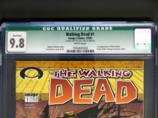 Walking Dead #1 IMAGE 2003   CGC 9.8 NM/MT   Signed by creator Robert
