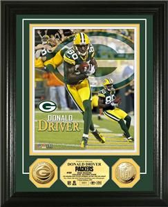 donald driver gold coin photomint