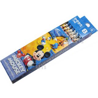 Genuine Disney Mickey Mouse Donald Duck Pluto Kids 12 Pencil Set