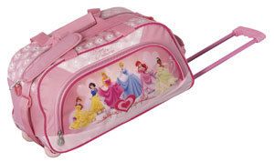 Disney by Heys USA Heart of A Princess 18 Wheeled Girls Duffel Bag