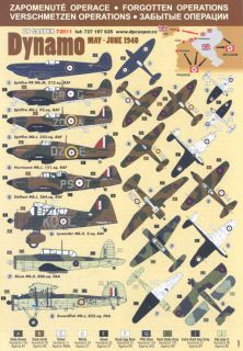 dp caspar decals 1 72 operation dynamo dunkirk 1940 picture