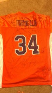 2008 Illinois Fighting Illini team signed football Jersey  CERTIFICATE