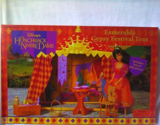 Disneys Hunchback of Notre Dame Esmeralda Gypsy Festival Tent Playset