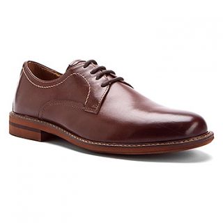 Florsheim Mens Doon Ox Oxford Plain Toe Dress Shoes Brown Leather