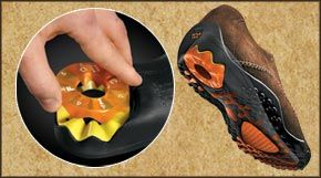 Adjustable insoles customize them for total walking comfort