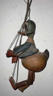 1950s Early Vintage Donald Duck Wooden Puppet