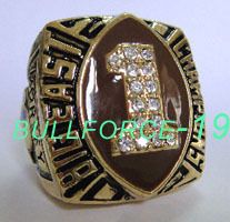 2002 Miami Hurricanes Dorsey Big East NCAA Championship Champions Ring