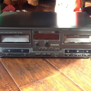 Technics Stereo Double Cassette Deck RS TR212