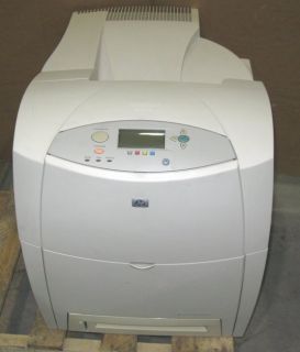HP 4600 4600N Color Network LaserJet Printer w Toner 615N