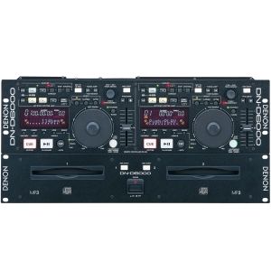 Denon DN D6000 RB DJ Dual CD  Player Rack Mountable