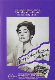 Mommie Dearest Faye Dunaway Joan Crawford Story New DVD