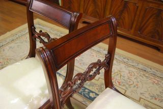 Mahogany Dining Room Chairs Empire Duncan Phyfe Chair