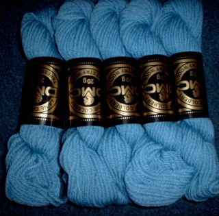 Blue DMC Wool Needlepoint Tapestry Yarn 43yd Skeins 7802