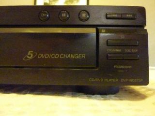 Sony DVP NC675P 5 DVD Player Multi Disc Carousel Changer