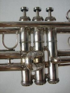GETZEN Eterna Bb Trumpet Silver Doc Severinsen Model w/ Case Mute 2