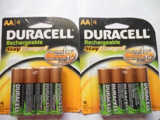 Duracell Rechargeable AA Batteries New