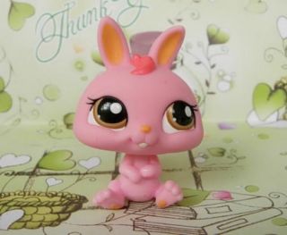 Littlest Pet Shop Pink Dwarf Bunny Rabbit 1770 New