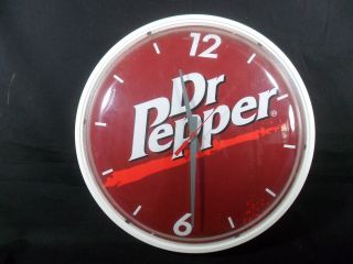 Vintage Dr Pepper Round Clock Wall Clock