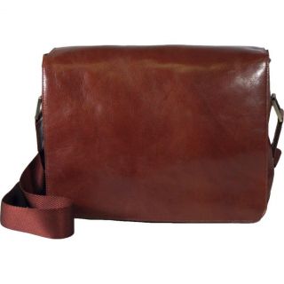 Dr. Koffer Laptop Messenger Bag   Country Lux Leather   Cognac