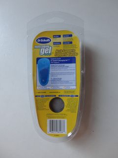 New DR. SCHOLLS Massaging Gel Arch Support Insoles 3 Pairs Womens