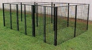 Large Dog Kennels Dog Pen Fencing Outdoor Runs 3 Runs