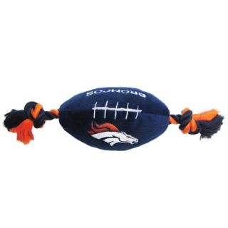  Broncos Dog Toys Plush Football or Star Disc Frisbee Pet Toys